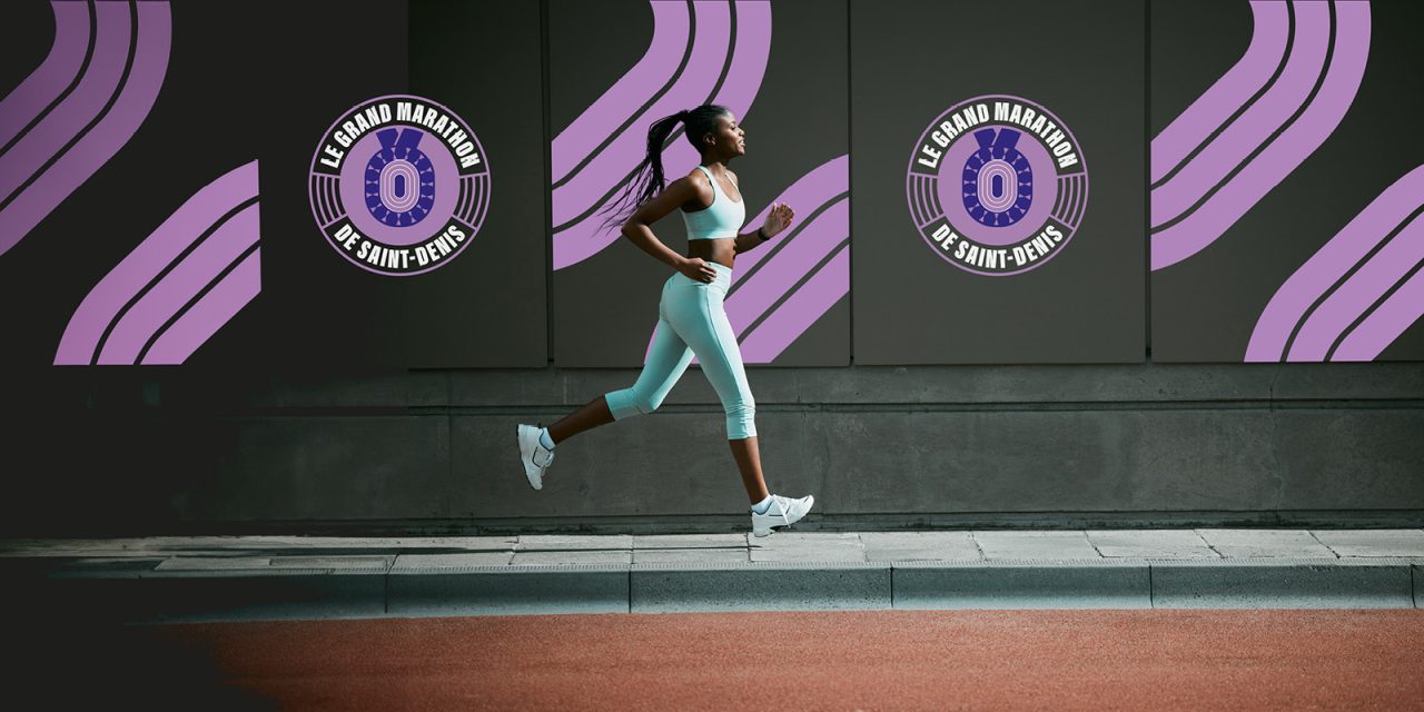 Josselin Tourette – Design graphic – Grand Marathon de Saint-Denis – Paris – France – 2