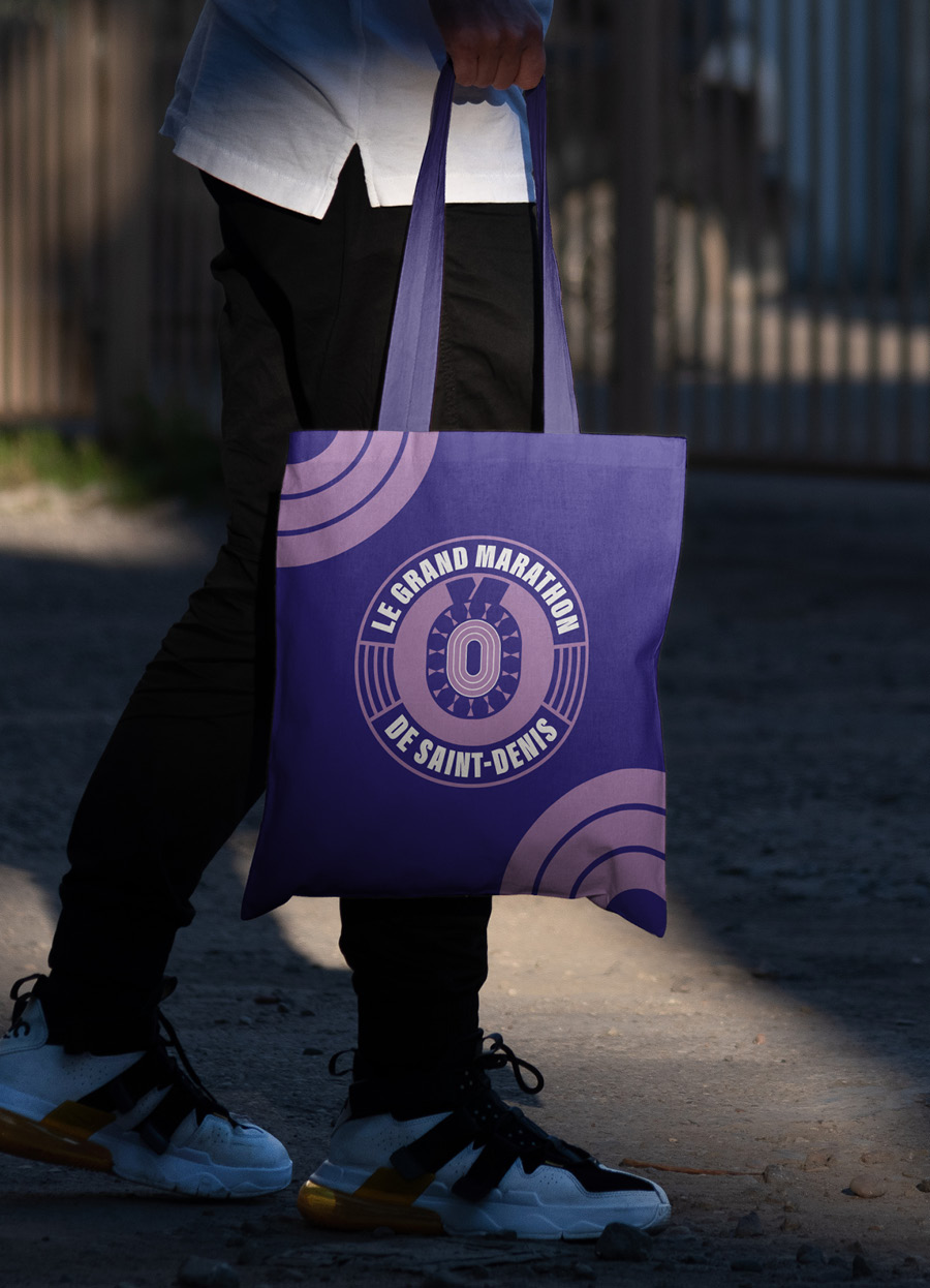 Josselin Tourette – Design graphic – Grand Marathon de Saint-Denis – Paris – France – 6