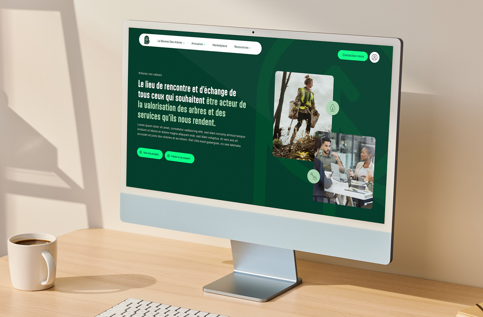 Josselin Tourette – graphiste – nancy – Bourse des Arbres – site – internet – 1