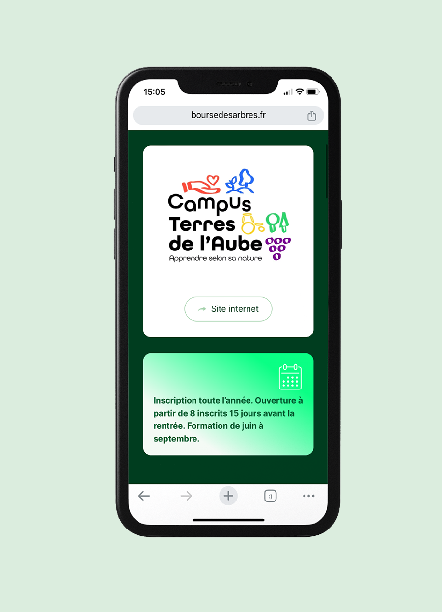 Josselin Tourette – graphiste – nancy – Bourse des Arbres – site – internet – 10