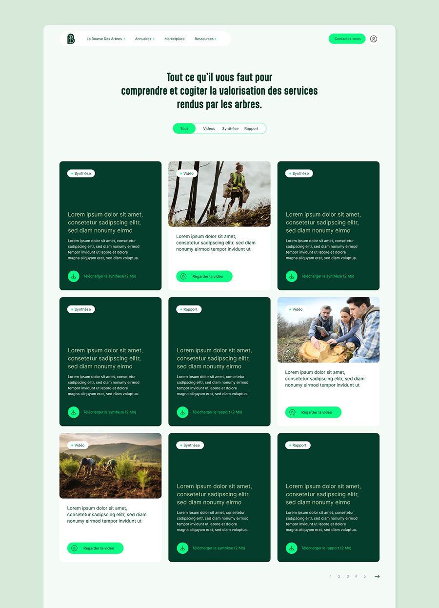 Josselin Tourette – graphiste – nancy – Bourse des Arbres – site – internet – 4
