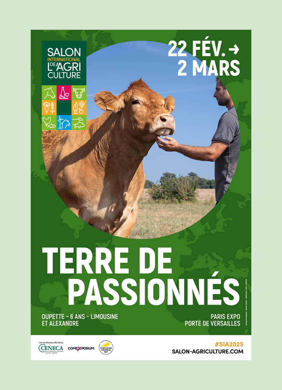Josselin Tourette -publicite-Paris-vosges-remiremont-Salon-Agriculture-2025-Affiche-terre-de-passionnes – 1