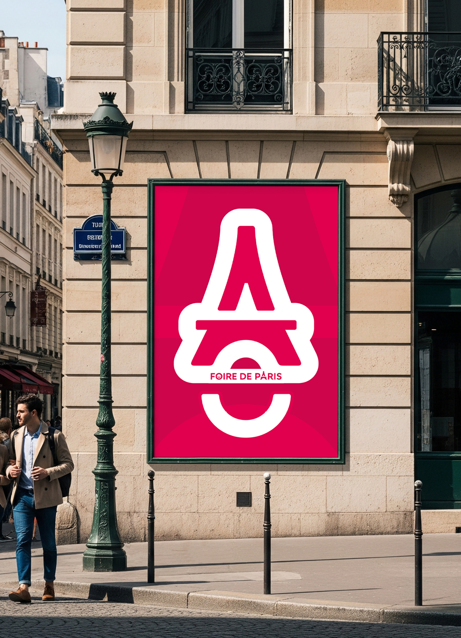 Josselin Tourette – Foire De Paris – mockup – Affiche